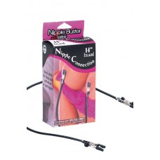 Шнур с фиксаторами Nipple Connection metal clip