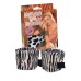 Кандалы на руки Fluffy Soft Wrist Restraints: Zebra 