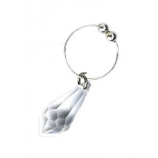 Колечко для пупка Navel Ring with Clear Drop
