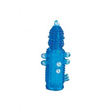 Насадка-удлинитель Pearl Stimulator Stretchable Sleeve blue 