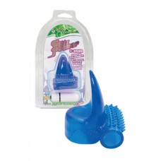 Кольцо эрекционное Clit Pecker vibr Ring Blue