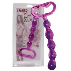 Фаллоимитатор градуированный Jezebel's Beaded G-Bar Purple
