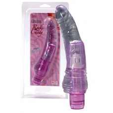 Фаллоимитатор вибромассажер Rock Candy : Clear Stone Purple 6" 