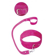 ST  Pink Leash & Collar