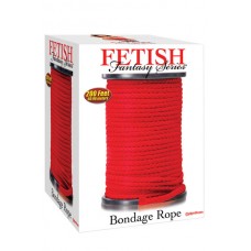 Бандажная веревка Bondage Rope per meter Red 61meter