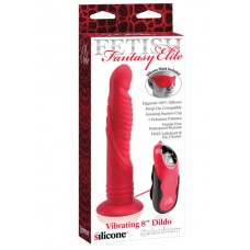 ST  FF Elite Vibrating 8 inch Dildo R