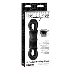 ST  FF Elite Silicone Bondage Rope Bl