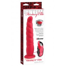 ST  FF Elite Vibrating 10 inch Dildo