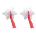 White Star Shape Sequin Pasties 8cm
