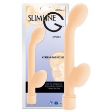 Вибромассажер Slimline G Twin, Creamsicle 