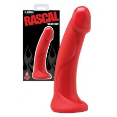 Rascal El Diablo Silicone Dong Red