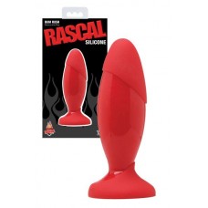 Анальная пробка Rascal Bum Rush Silicone Anal Plug Red