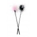 Перышки для шалостей Fluffer Tickler - Medium - Pink & White 