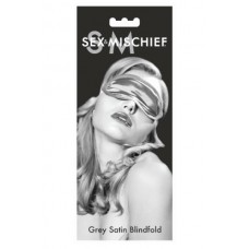 Маска S&M Grey Satin Blindfold