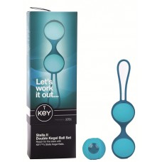 Набор вагинальных шариков KEY Stella Balls II Robin Blue