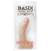 Фаллоимитатор Basix 10 Fat Boy, 25,4х5,7 см