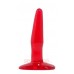 Анальная пробка Basix Mini Butt Plug, 11х2 см