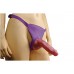 Страпон TLC® Bree Olson Glitter Glam Strap-On Harness and Dong,13х4,1 см