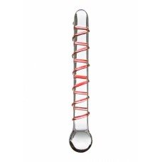 Фаллоимитатор стеклянный Sparkle Scepter, 19Х2,5 см