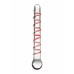 Фаллоимитатор стеклянный Sparkle Scepter, 19Х2,5 см