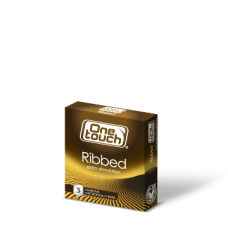 Презервативы One Touch, Ribbed, 3 шт