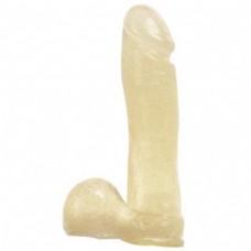Фаллоимитатор Dong, прозрачный, 20Х4 см