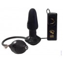 Анальный вибратор Inflatable Buttplug, 10Х4 см