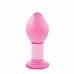 Большая анальная пробка Crystal, 10х4 см