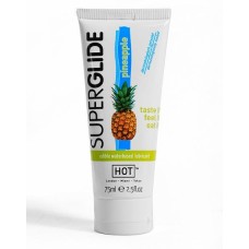 Оральный лубрикант со вкусом ананаса Superglide, 75 мл