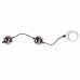 Вагинальные шарики HEAVY METAL DUO SPHERES, 3 см