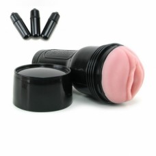 Мастурбатор Fleshlight Вибро Розовая Дама - Прикосновение, 25х6 см