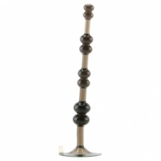 Анальные бусы на присоске Aspire Pleasure Beads Charcoal