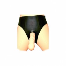 Латексные трусы Peephole Brief
