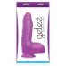 Фаллоимитатор с мошонкой Gelee Manny Candy 8 Amethyst, 16Х5 см