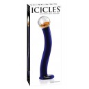 Фаллоимитатор стеклянный ICICLES №17, 19Х2,5 см
