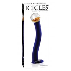 Фаллоимитатор стеклянный ICICLES №17, 19Х2,5 см